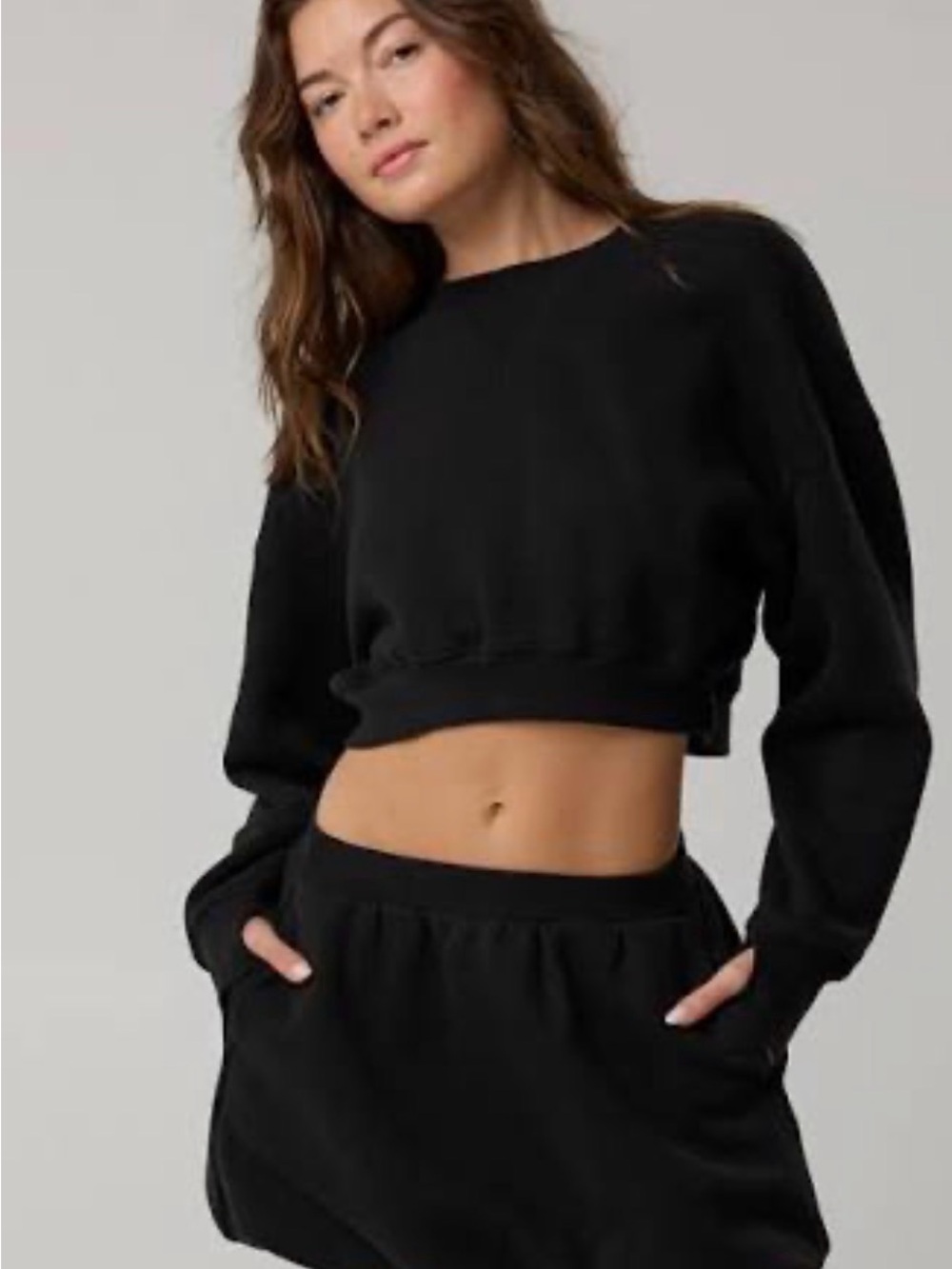 Aerie Black Bubble Skirt Small